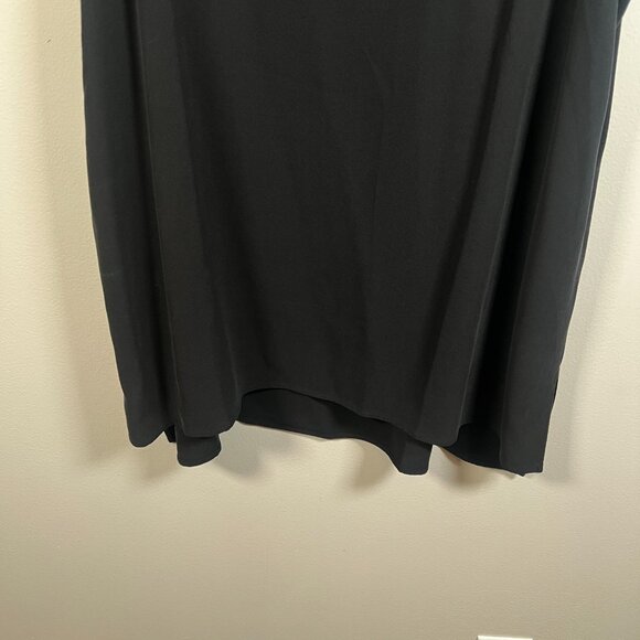 Eileen Fisher Silk Sleeveless Tunic Size Large Black Minimal Lagenlook Layer - Picture 5 of 8